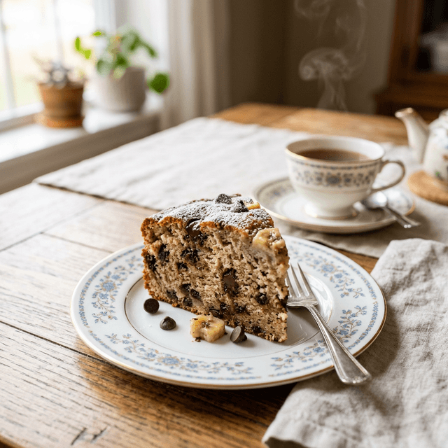 Gâteau yaourt banane chocolat