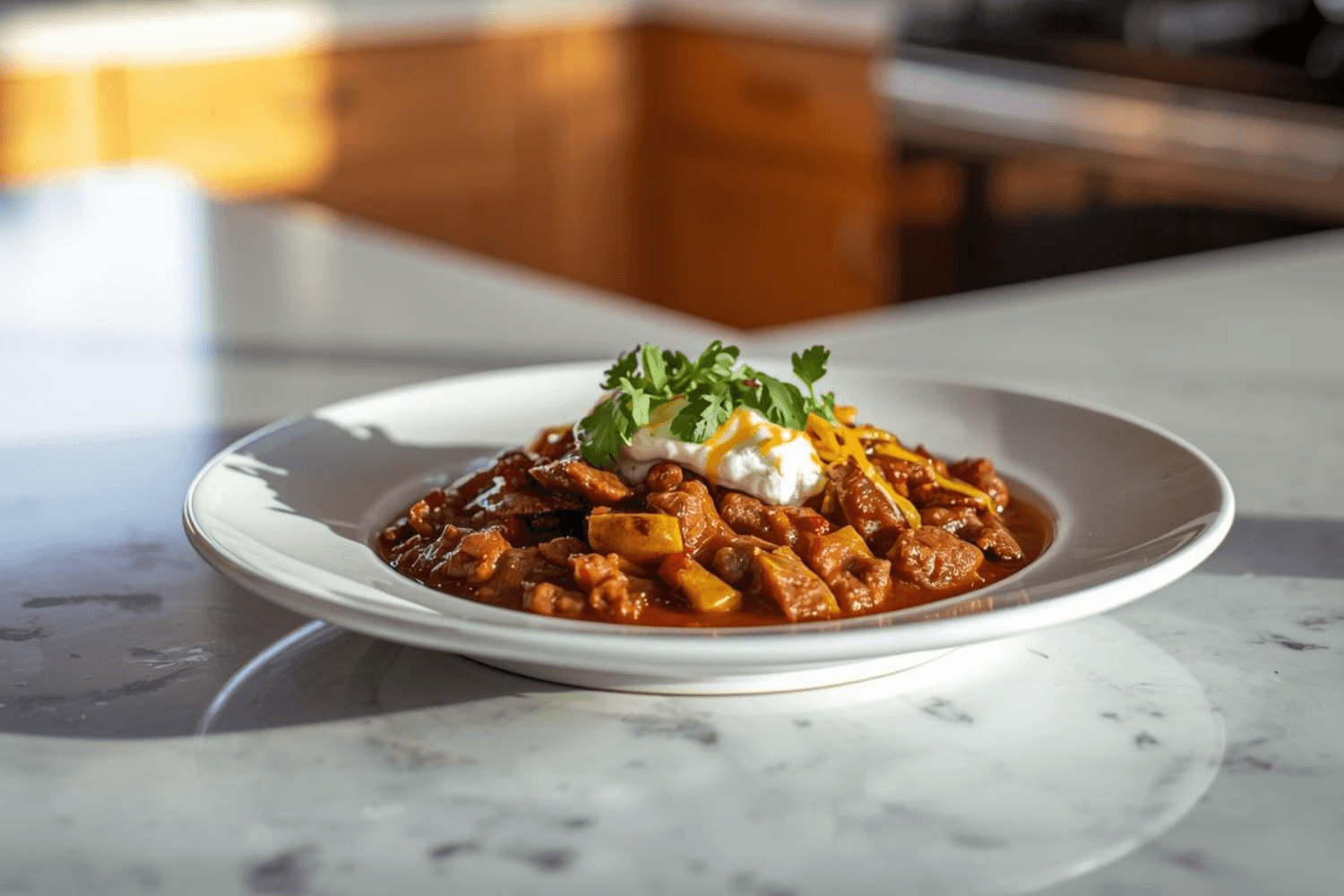 Chili de bœuf à l'érable