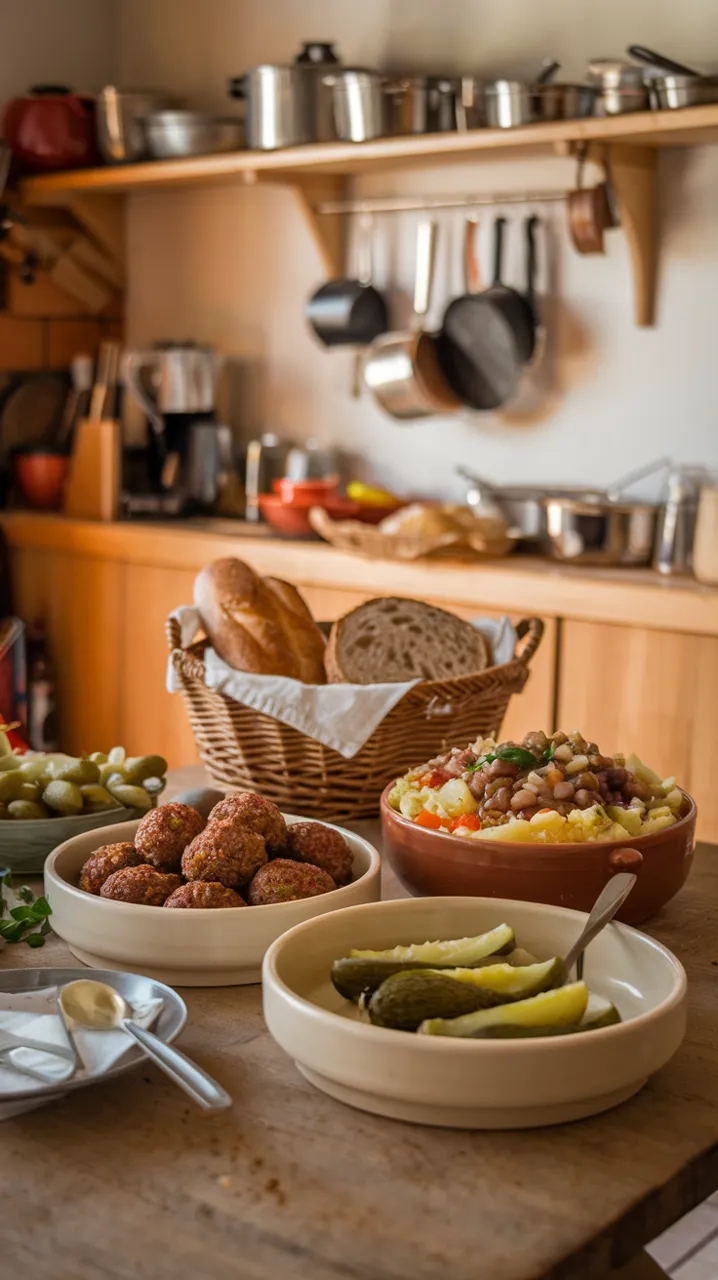 Boulettes de Haricots Rouges et Stoemp aux Poireaux - recette Dîner Facile