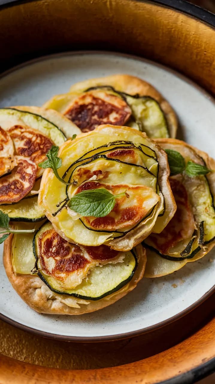 Latks de pommes de terre et courgettes : une entrée croquante et savoureuse