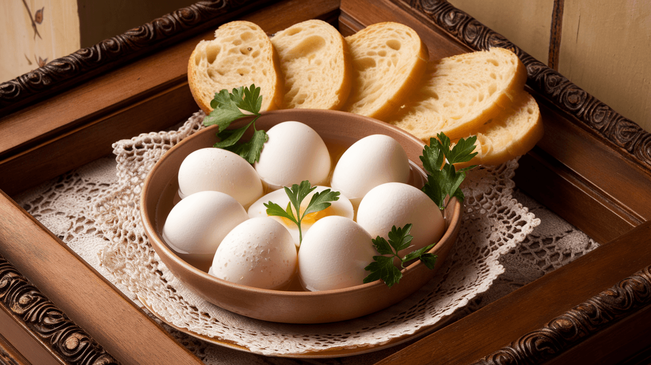 Œufs mollet de ma grand-mère revisités