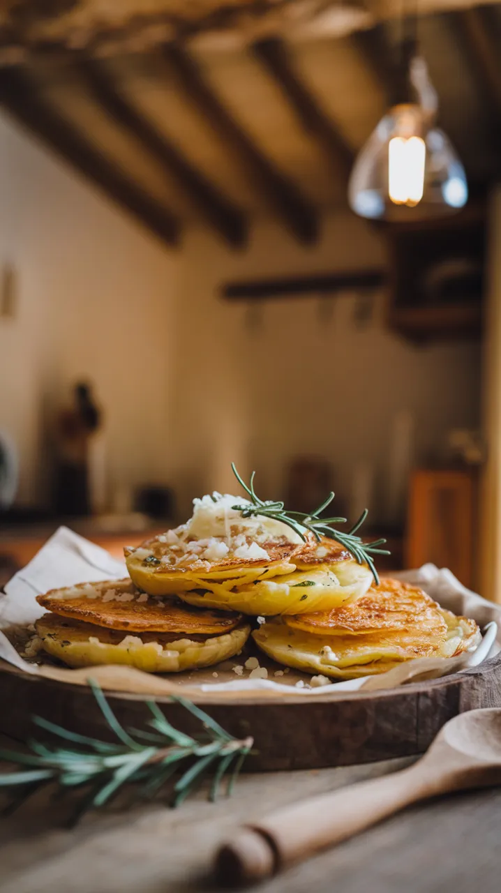 Galettes de pommes de terre croustillantes