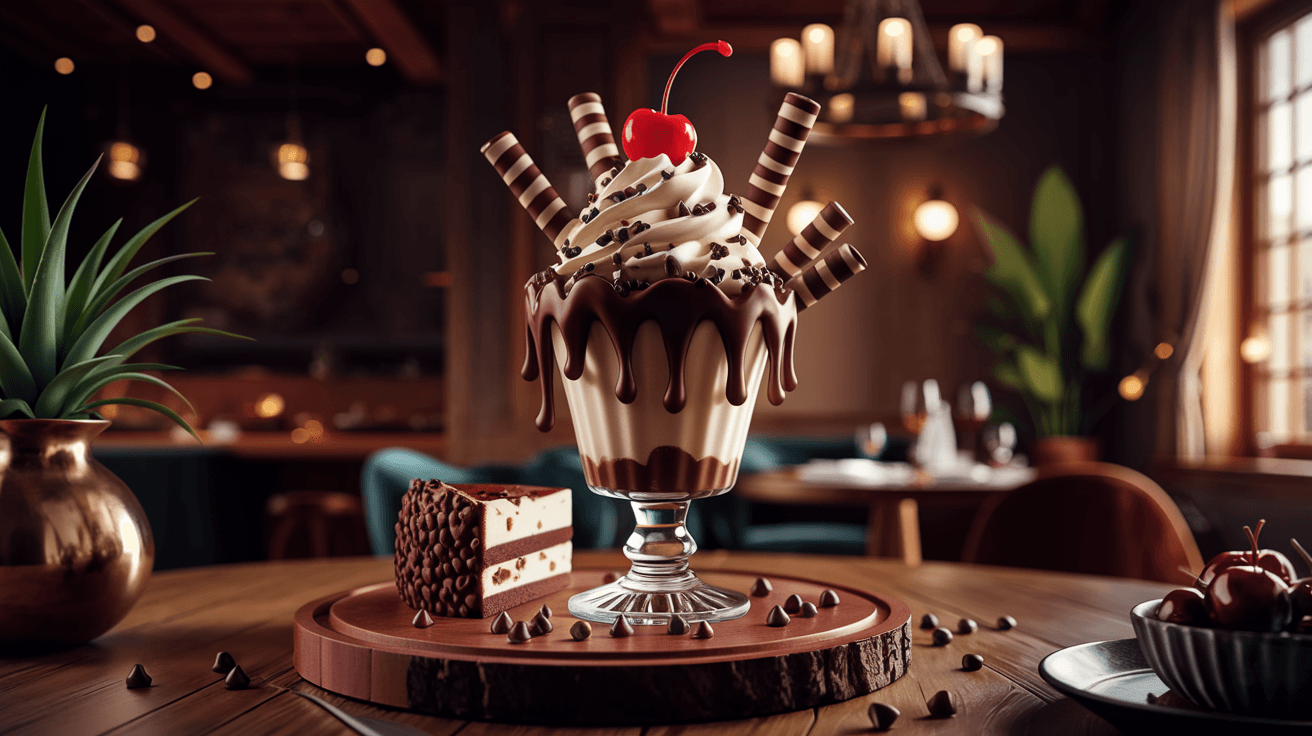 Sundae Maison aux Pépites de Chocolat