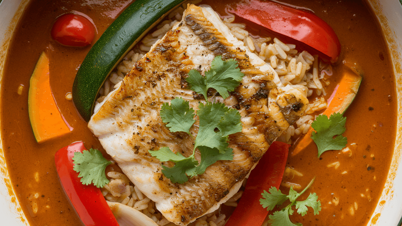 Colombo de poisson à la créole