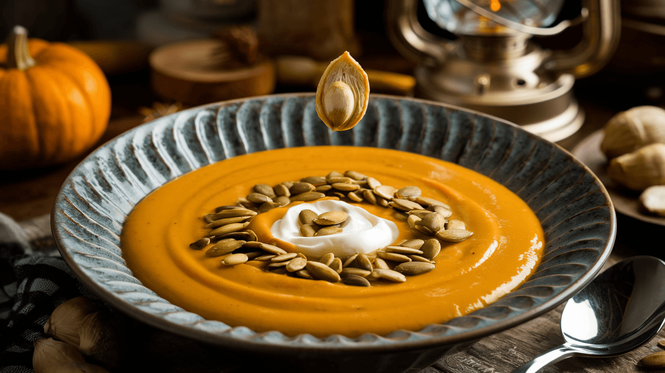 Crème de potiron onctueuse