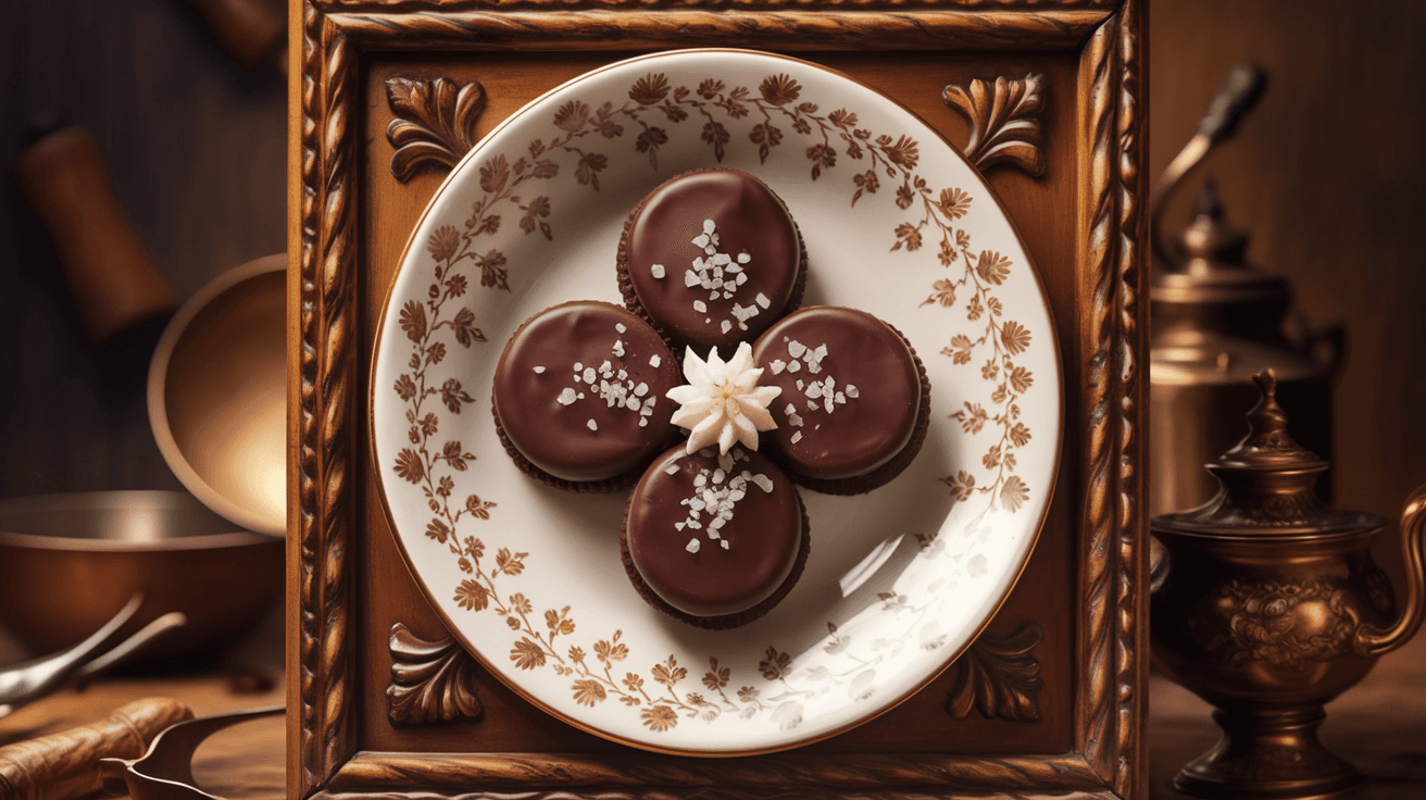 Sablés aux 3 chocolats et fleur de sel