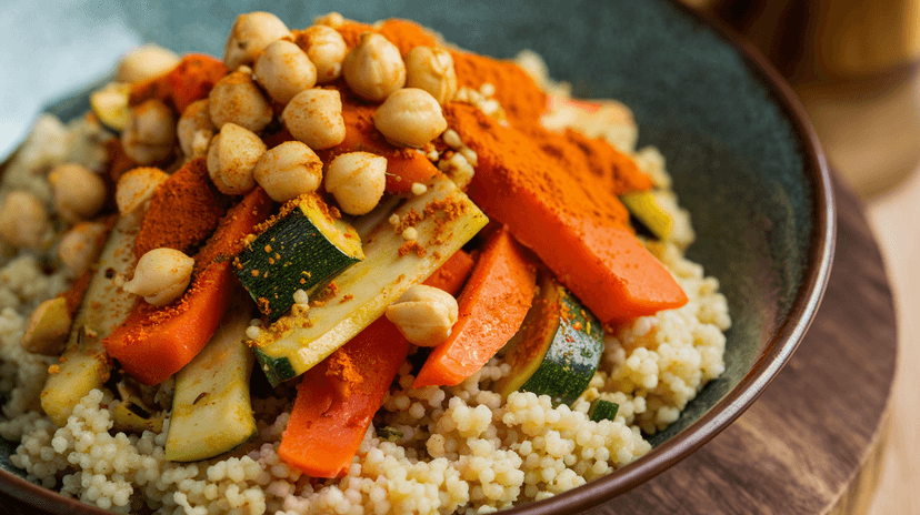 Couscous Marocain Végétalien