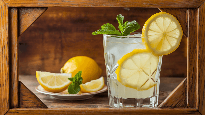 Infusion citronnée rafraîchissante