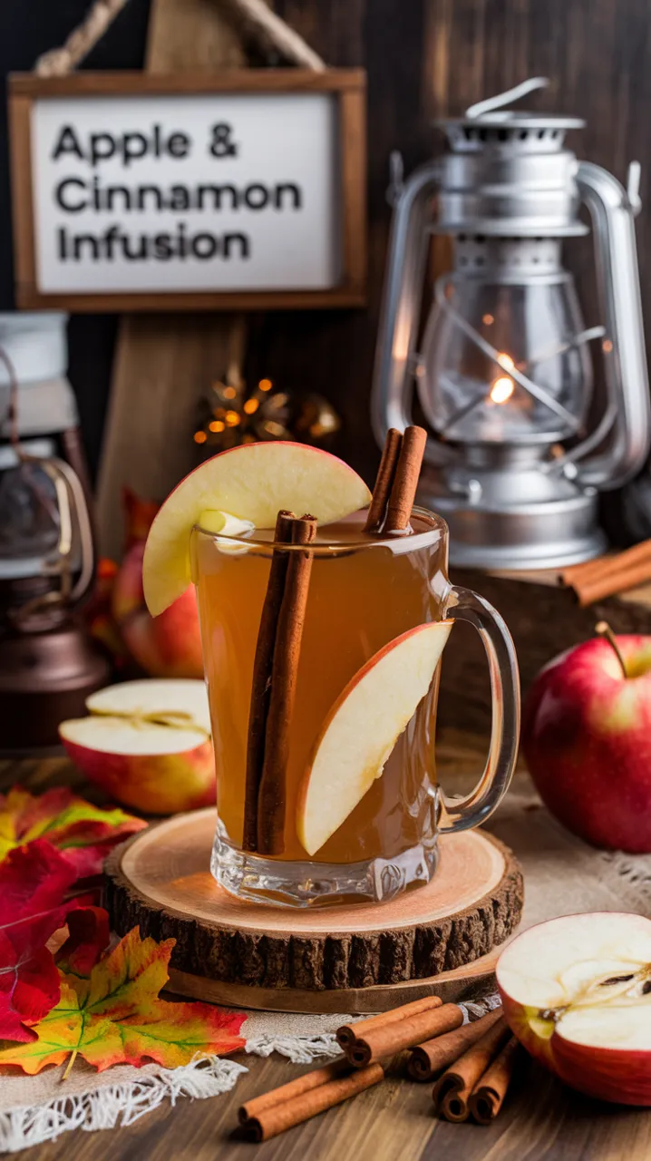Infusion de pommes et cannelle : une boisson réconfortante pour l'hiver