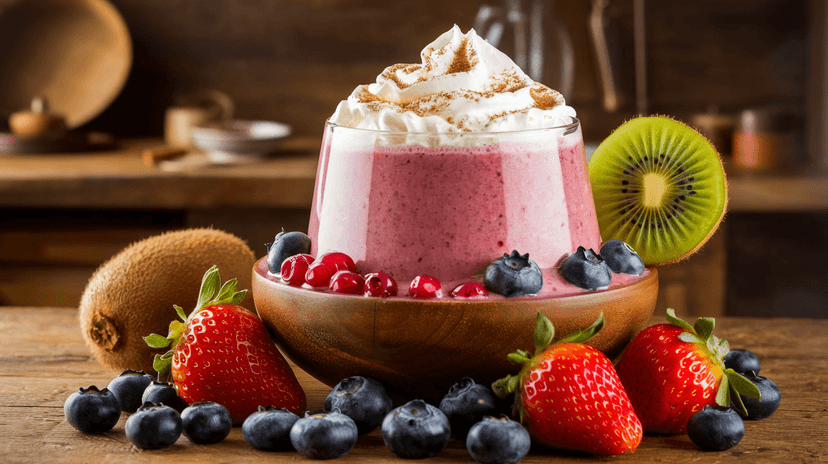 Délicieux Smoothie aux Fruits Frais