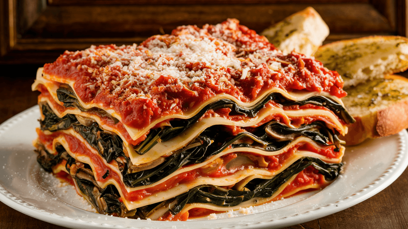 Délicieuses lasagnes aux légumes