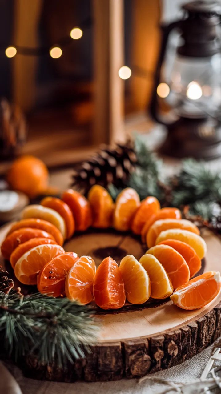 Clémentines confites au miel et aux épices