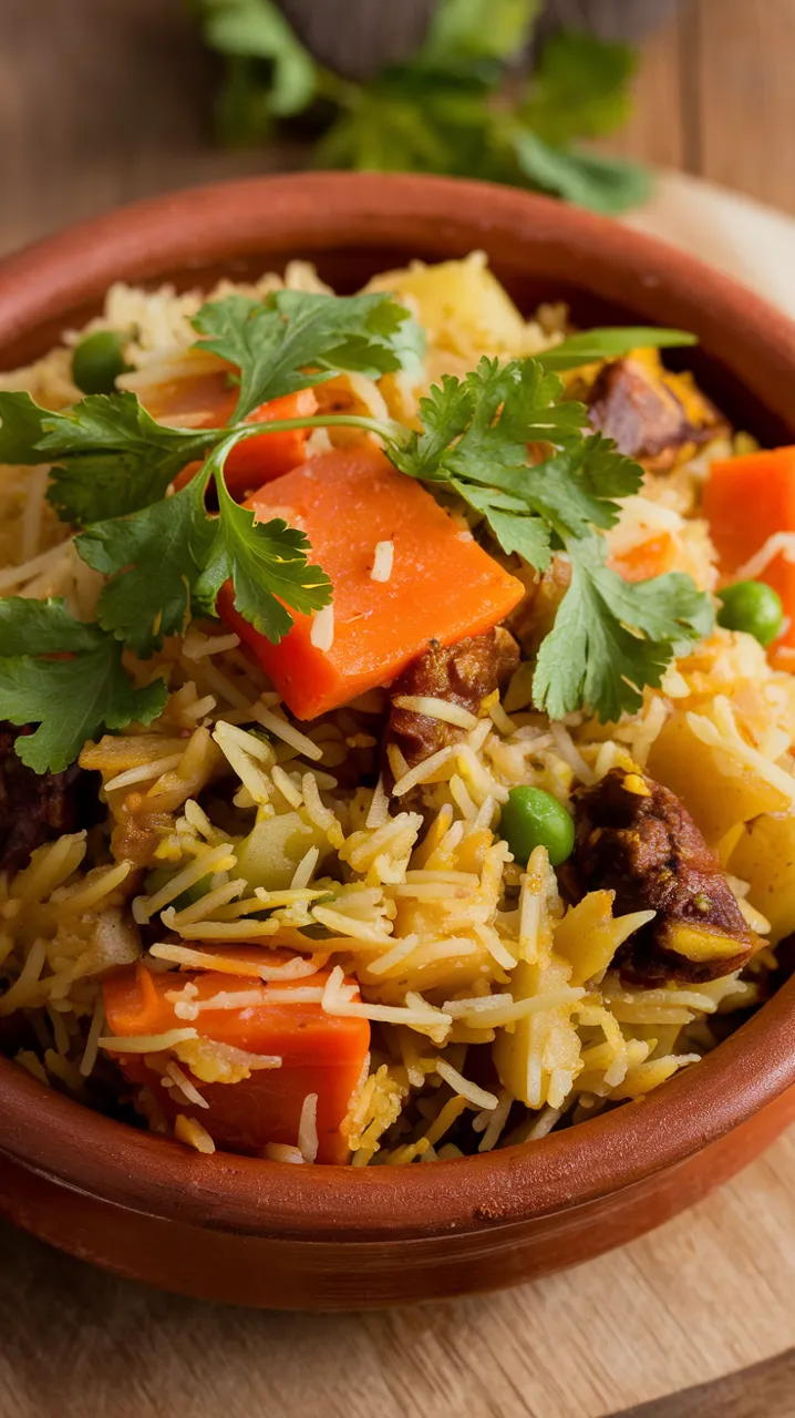 Biryani aux Légumes : Un Voyage Culinaire Épicé