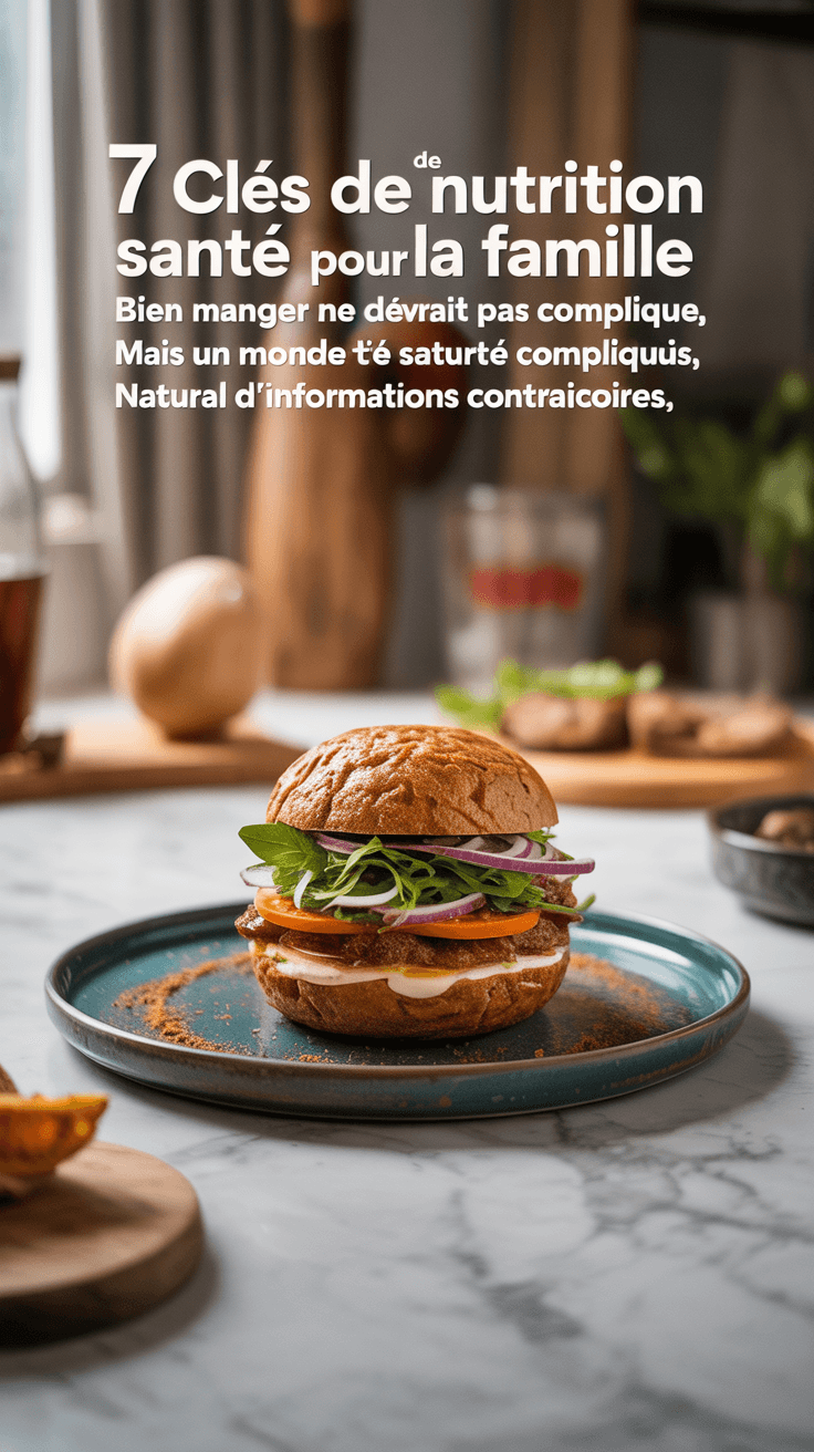 7 Clés de la Nutrition Santé pour Toute la Famille