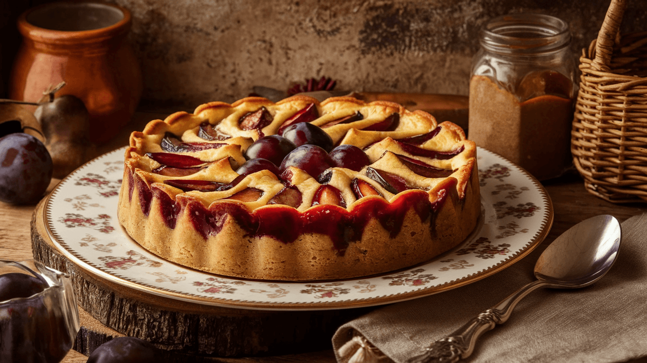 Clafoutis aux mirabelles et vanille
