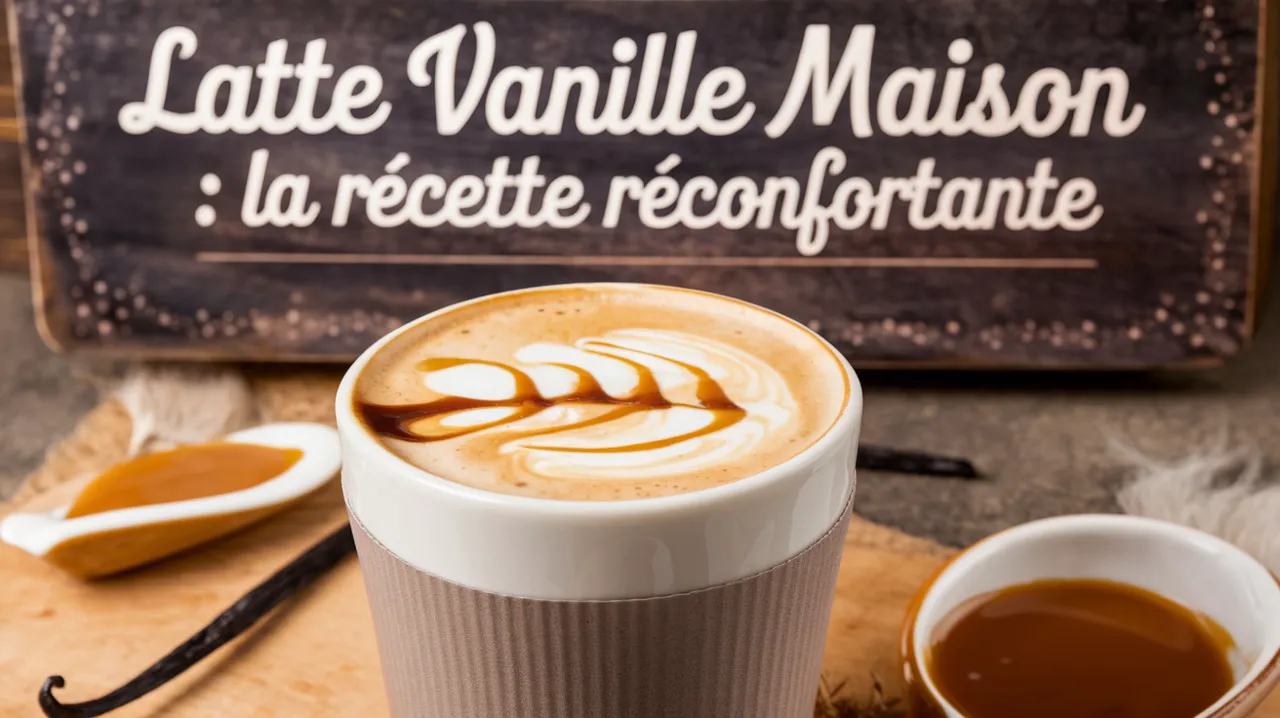 Latte vanille maison : la recette réconfortante