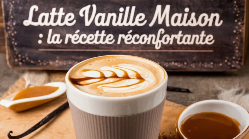 Latte vanille maison : la recette réconfortante