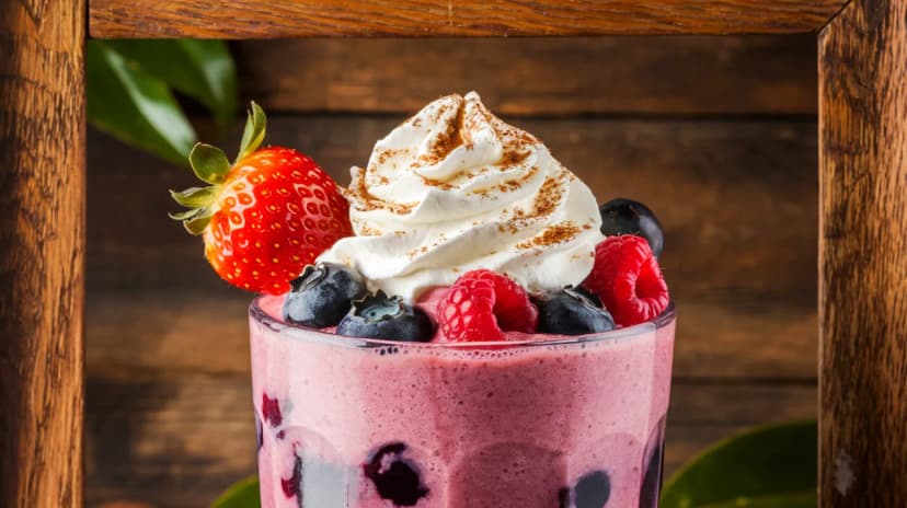 Smoothie aux baies tropicales