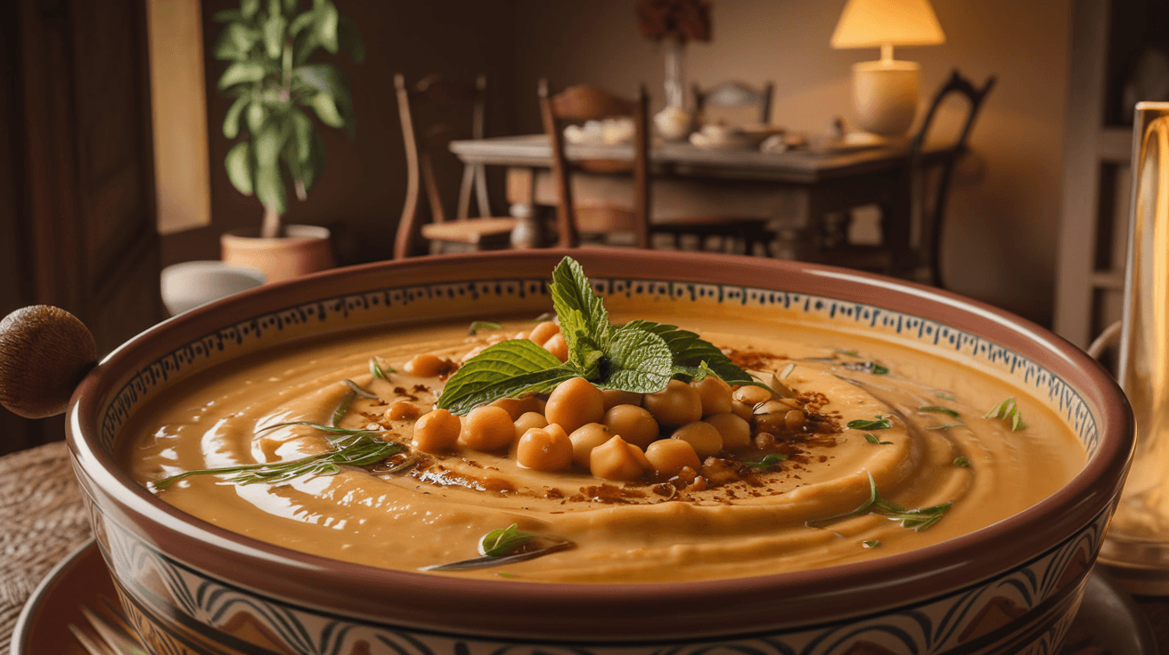 Soupe de pois chiches Maroc