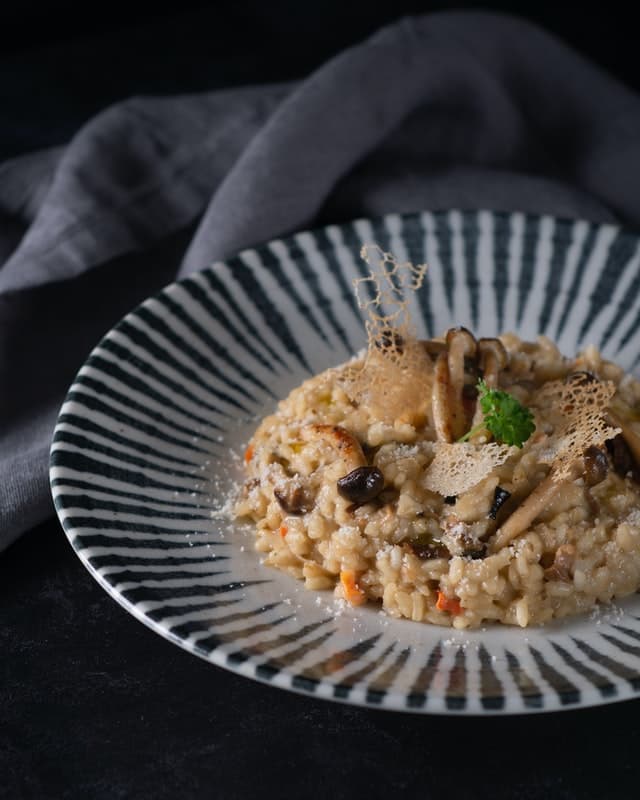 Risotto aux champignons