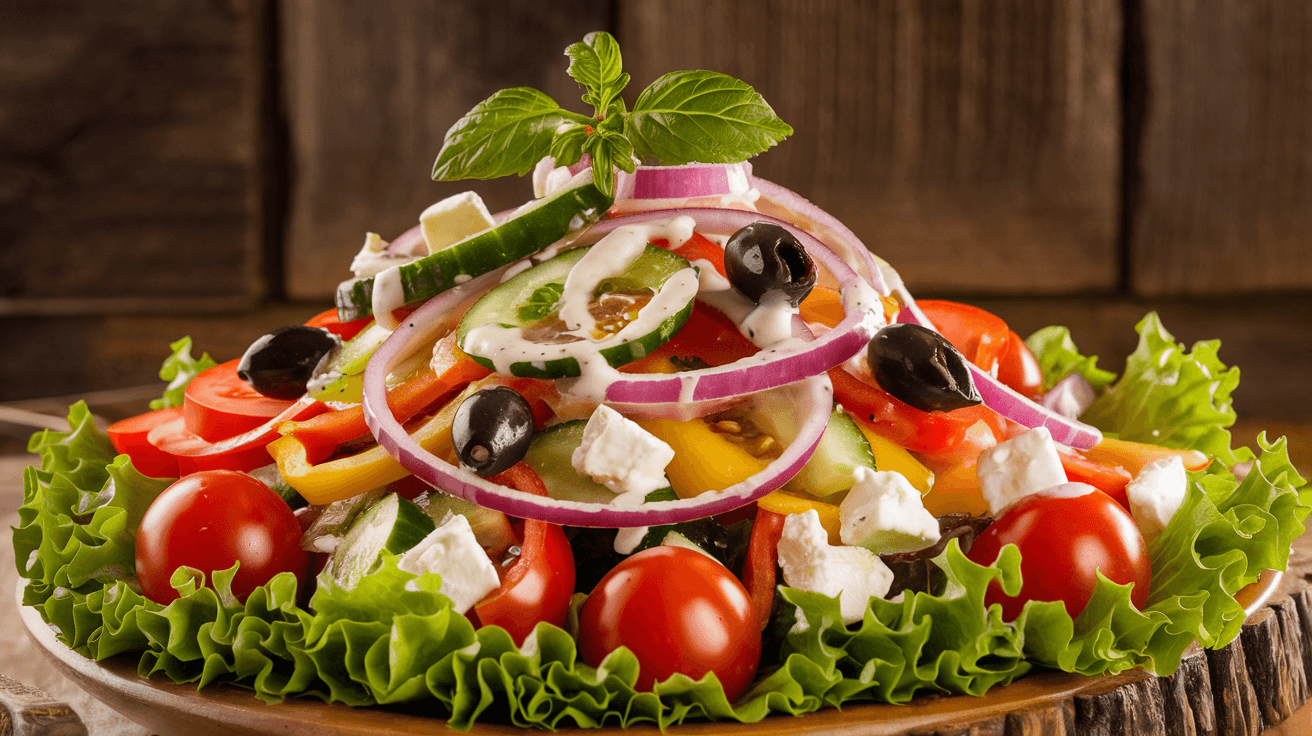 Salade d'été rafraîchissante