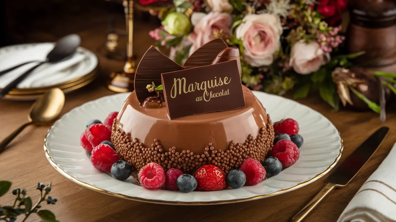 Marquise au chocolat : un dessert décadent et élégant