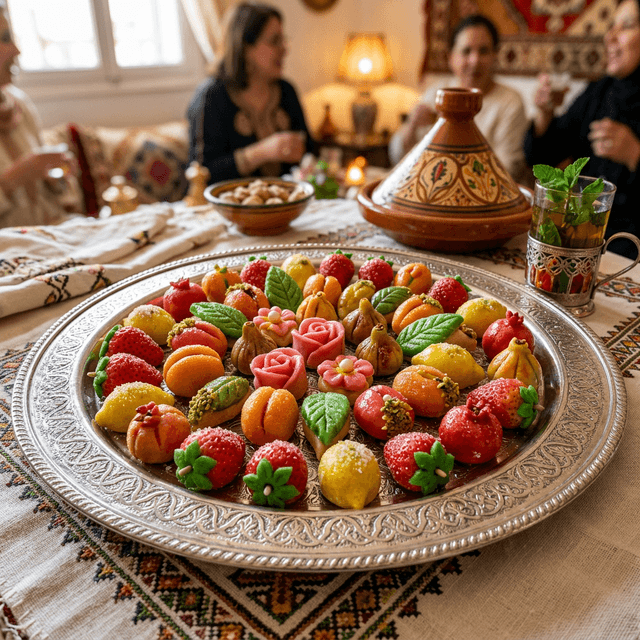 Hlou Louz (Mignardises aux amandes)