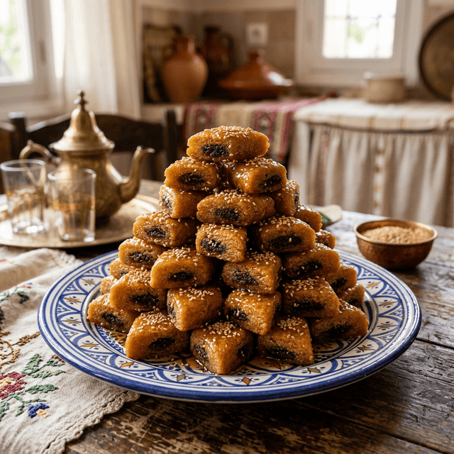 Makrouts traditionnels aux dattes