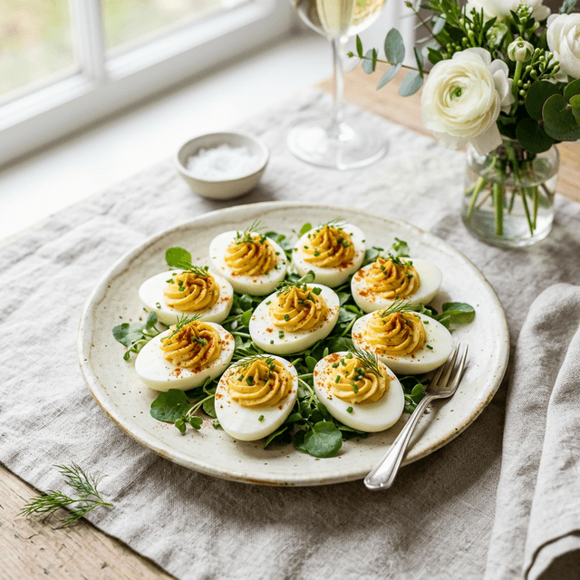 Œufs Mimosa Classiques - recette Entrée Facile