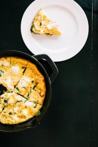 Quiche aux épinards et au fromage