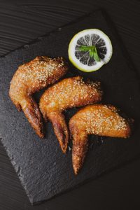 Spicy chicken wings, Ailes de poulet piquantes