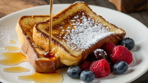 French Toast à la vanille