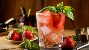 Cocktail Rafraîchissant à la Fraise