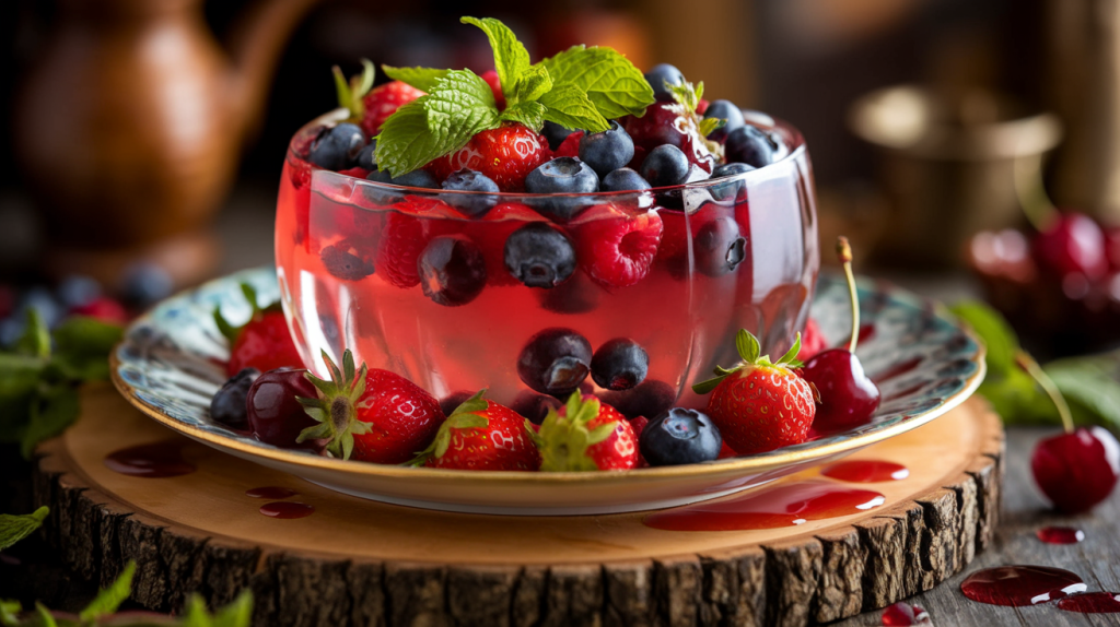 infusion de fruits